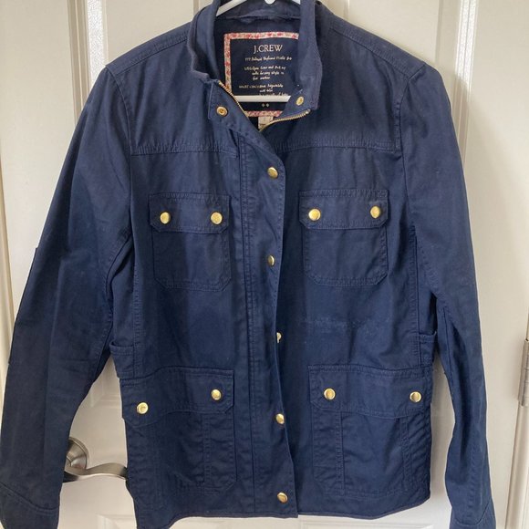 J. CREW Relaxed Boyfriend Field Jacket - Picture 3 of 4